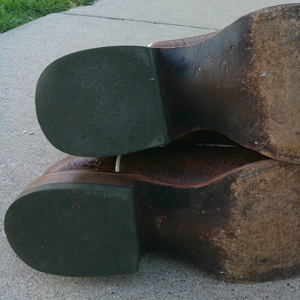 Men's Ariat Circuit Gritty Western Boot/ Cowboy Boots Size 10.5 - Picture 6 of 12